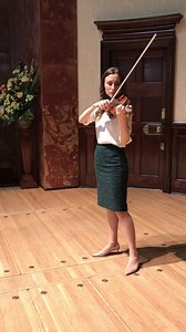 Violinist Jennifer Pike plays the Sarabande from Bach's Partita No. 2 in D minor, on stage at London's Wigmore Hall. See Jennifer perform with Amaan & Ayaan Ali Bangash on 31 May, as part of the Hall’s late-night concert series, Wigmore Lates. Tickets here! 👉 https://clssicfm.co/2YKJkiW | Classic FM