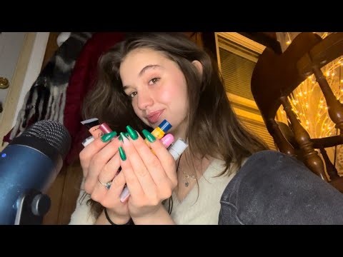 ASMR LIPGLOSS APPLICATION💋 (Tingly Mouth Sounds)