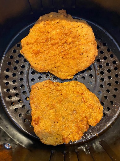 Frozen Chicken Fried Steak In The Air Fryer