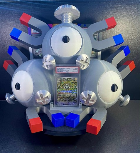 Magneton Promo XL Surging Sparks Universal Graded Card Display Stand TCG Bgs Cgc Tag Grading Slabs One Touch Top Loader Pokemon 151 - Etsy