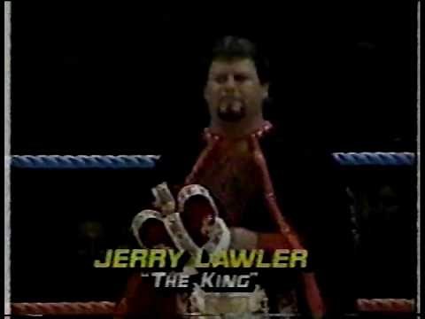Jerry ``The King`` Lawler vs Kerry Von Erich