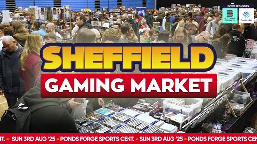 THE UK'S BIGGEST RETRO GAMING MARKET IS COMING TO SHEFFIELD ON SUNDAY AUGUST 3RD Info: https://www.sheffieldgamingmarket.com/ The launch market takes place on Sunday 3rd of August and will take place at the Ponds Forge Leisure Centre, a fantastic location in the City Centre, Sheffield, S1 2BP. Exhibitors will sell a variety of gaming related items including retro games, computers, consoles, handhelds, artwork, apparel, import games, arcade machines, merchandise and more. | Gamesyouloved