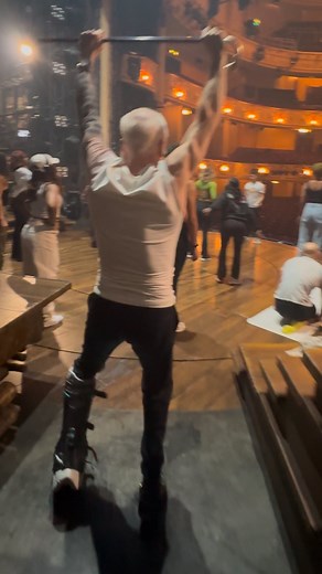 Paige Davis | #BTS There’s something about a pre-show warm-up that shifts everything. It’s not just about getting ready to perform—it’s about syncing up,... | Instagram