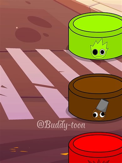 New Incredibox Sprunki_ Help Tung Tung Sahur chosse the right color pool #shorts #challenge #mems #sprunky #animation #game #funn