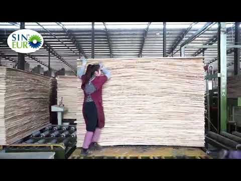 How is plywood made？plywood full automatic making line plywood machine