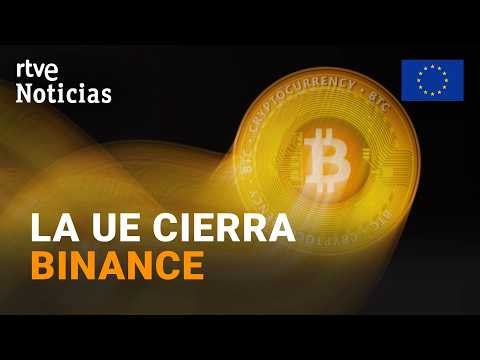EU BANS BINANCE, the leading CRYPTOCURRENCY PLATFORM | RTVE Noticias