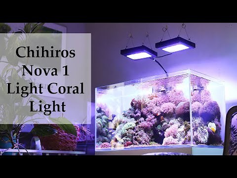 Chihiros Nova 1 Light Coral Light: unpacking and installation on the aquarium, settings ♡