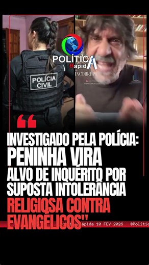 🚨 PENINHA IS BEING INVESTIGATED FOR RELIGIOUS INTOLERANCE! 💥 YOUTUBE VIDEO TRIGGERS INQUIRY...
