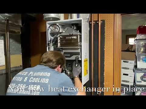 Navien NPE-240S heat exchanger replacement