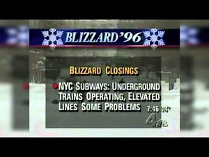 Weather History: The Blizzard of 1996