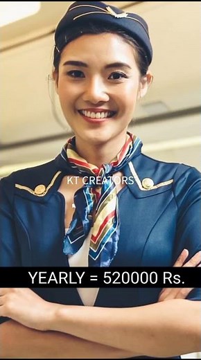 Salary Of Air Hostess | Salary Of Air Hostess In India | Salary Of Air Hostess In India Per Month