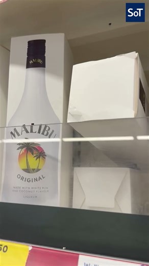 Tesco has replaced bottles of Malibu on its shelves with empty cardboard box versions to thwart shoplifters. The 70cl bottles of the coconut-flavoured rum drink cost just £12.50. The supermarket giant has also done it for £19 bottles of Bombay Sapphire gin. The dummy boxes were spotted at Tesco Express in Gloucester Road, in upmarket South Kensington, west London on 29 Dec. One shopper told NeedToKnow: “Customers are now met with an empty cardboard display box. | Stoke-on-Trent Live