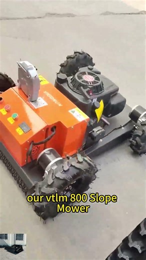 RC rubber track grass trimmer China manufacturer factory distributor#roboticmower #grassblock