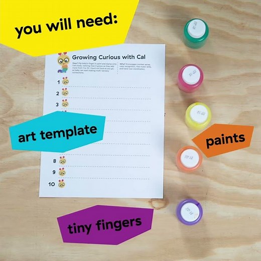 Baby Einstein DIY Counting Cal the Caterpillar