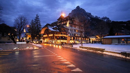 Is Kandersteg the most peaceful winter village in Switzerland?