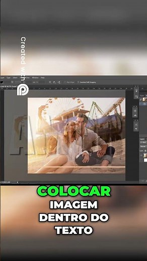 Place Image Inside Text - Quick Tutorial
