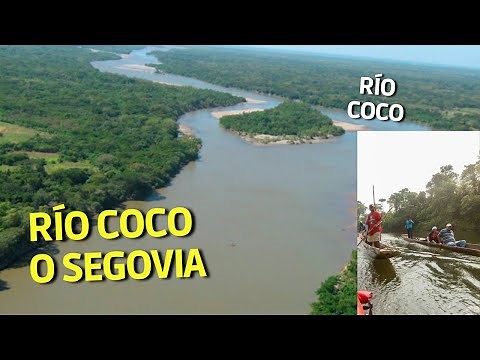 Coco or Segovia River, border between Honduras and Nicaragua