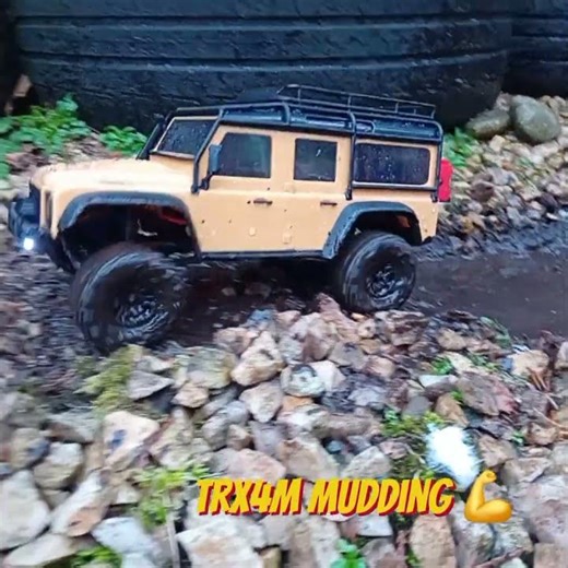 Going mudding with the Trx4m #crawler #trx4m #rc