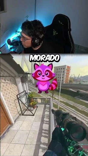 Morado mapache #warzone #callofduty #warzonelatino #videojuegos