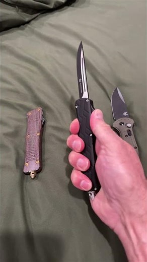 Microtech VS Benchmade And Glacier Edge.