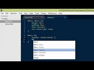 CSS Tricks - 2 - Créer un menu déroulant en CSS3