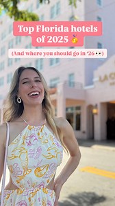 TOP HOTELS OF 2025 🥇 I checked in to 23 Florida hotels this year, and these four really stood out: https://www.sarahsoutdooradventures.com/blog/category/2025 Top Pick 🎉 #FloridaHotels #FloridaTravel #FloridaHistory #HistoricHotels #SarahsOutdoorAdventures | Sarah Phinney