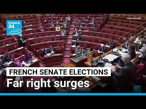 Le Pen hails 'victory' as French far right secures record 14 seats in Senate • FRANCE 24 English
