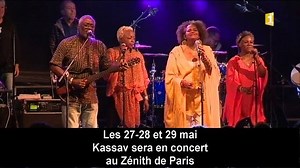 C'est le mois KASSAV' sur La1ere et France Ô ! Alors pour fêter ça, on vous offre ce cadeau bonus : un extrait du concert du groupe, dimanche 15 mai au Festival Musiques Métisses d'Angoulême :-) | La 1ère
