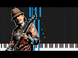 How to play Black Magic Woman by Carlos Santana on Piano Sheet Music