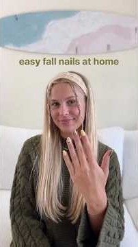 I Do My Own Nails: Fall Nail Prep & Design (Beginner Friendly)