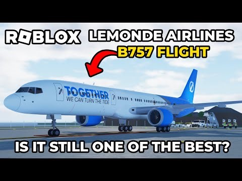 LeMonde Airlines B757 Roblox Flight!