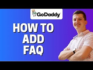 How To Add FAQ In GoDaddy