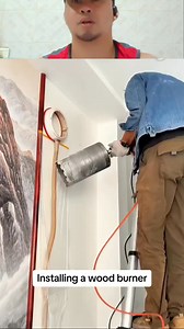 Wood burner installation ❤️✅👀 | Drix Santos