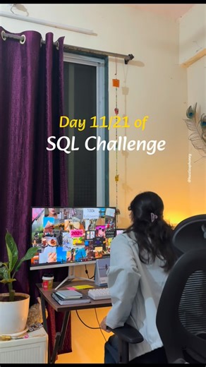 Anamika🦋 on Instagram: "Day 11/21 – SQL Challenge • Active User Retention (DataLemur): Identified users active on consecutive days by comparing activity dates. Focused on understanding retention logic instead of just counting users. • LC 10319 – Monthly Percentage Difference: Calculated month-over-month change using window functions. Used previous month’s value to compute percentage difference cleanly. • LC 1141 – User Activity for the Past 30 Days: Filtered records within the last 30 days and 