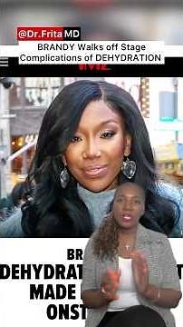 Why Brandy's Dehydration Caused Her Walk Off Stage - Leaving Monica & The Concert Tour