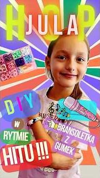 Mega łatwa bransoletka z gumek 🌈😍