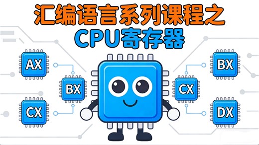 汇编语言系列课程之CPU寄存器