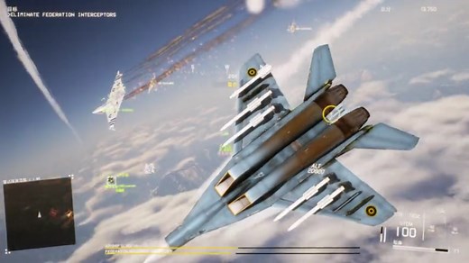 [僚机计划 project wingman]攻角限制器超机动