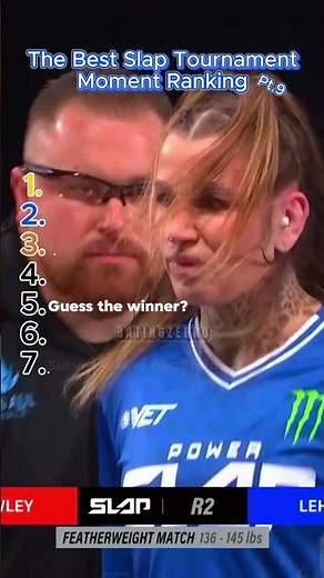 The Best Slaps Tournament Ranking Pt.9