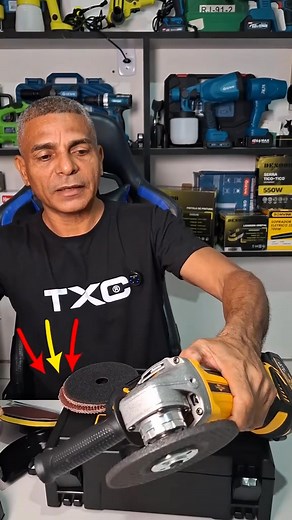 6.5K views · 76 reactions | Esmerilhadeira e lixadeira angular a bateria 21v #ferramentas #esmerilhadeira | 5 Irmãos Caixas | Facebook