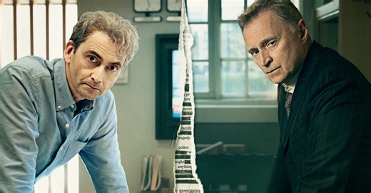 The Hack on ITV1: The talented - and HUGE! - cast of phone hacking drama led by David Tennant