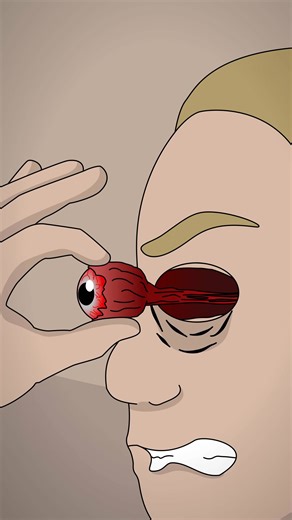 This Girl Ripped Out Her Own Eyes #animation #disturbing #horror #truecrime #storytime