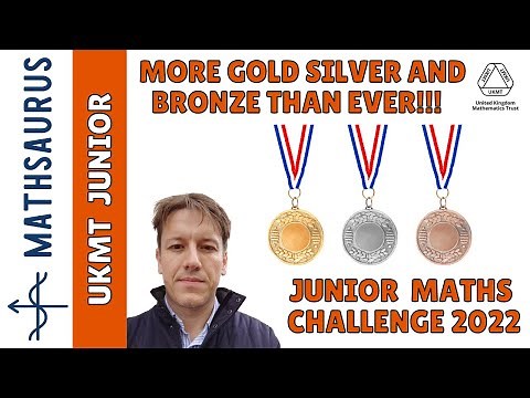 Junior Maths Challenge 2022 (UKMT) - how you'll get Gold more easily this year (+ Silver + Bronze)