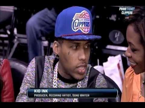 Kid Ink Interview on Fox Sports (Clippers vs Mavericks)