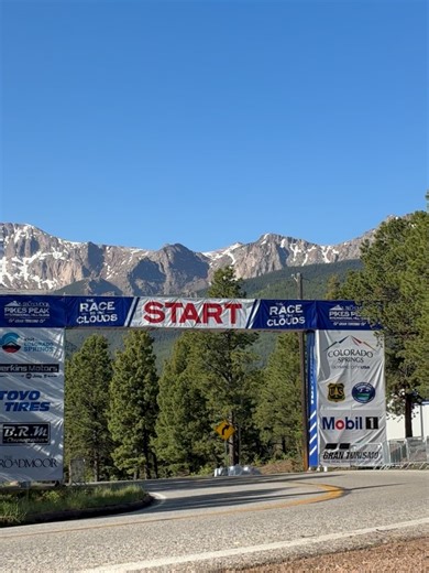 Emelia Hartford on Instagram: "P1 in Qualifying!!!! I took Pole on the legendary Pikes Peak Hill Climb in GT4 NA!!! Race day is tomorrow LET’S GOOOOO!!"