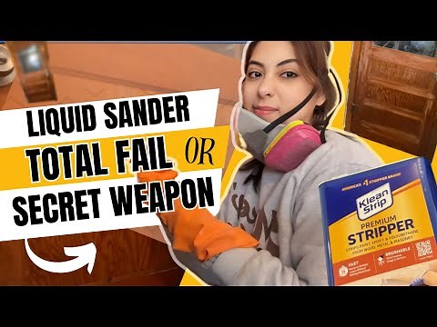 No Sanding? Klean Strip - Liquid Sanding on My Door & This Was The Result - Watch Before You Buy 😳
