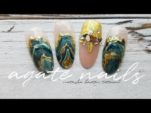 Agate Nail Tutorial • Natasha Harton Nails