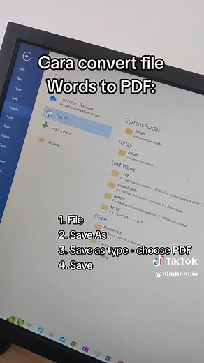 Cara Convert File Words to PDF: Step-By-Step Guide