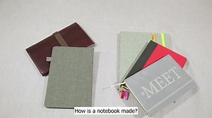 Promotional Practical Custom Notebook ECO Cover Kraft Metal Spiral Journal Note Book with Pen