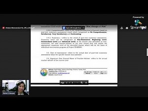 How to Accomplish Numeracy Status Report (NSR)